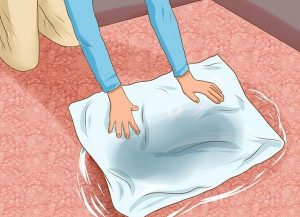حشک کردن فرش در خانه