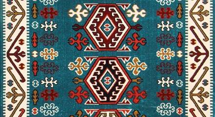 گلیم فرش دستباف هرسین هنر زیبای ایرانی