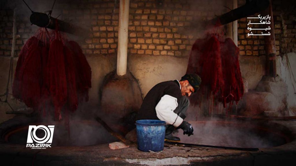 پیشینه دوره رنگرزی فرش دستباف در ایران