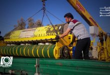 تحویل دستگاه شستشوی فرش مشتری از کرمان