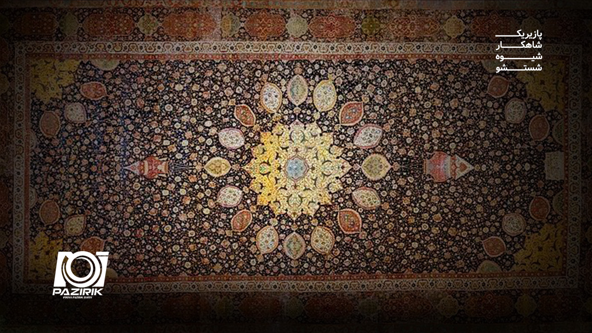 قالی اردبیل که در موزه ویکتوریا و آلبری لندن