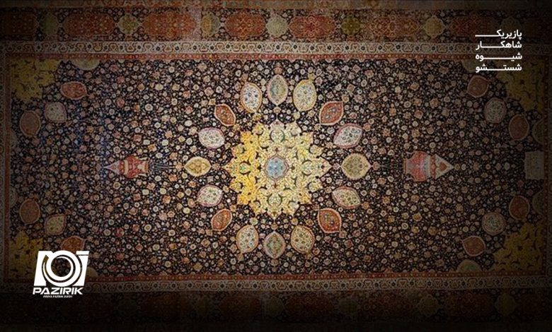 قالی اردبیل که در موزه ویکتوریا و آلبری لندن