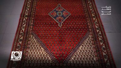 فرش دستباف سرابند طرح بته