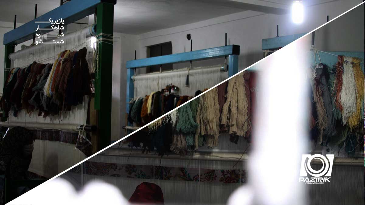 رونق تولید فرش دستبافت در روستاهای ایلام