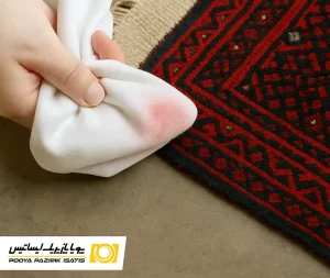 رنگ دادن فرش بعد از شستن