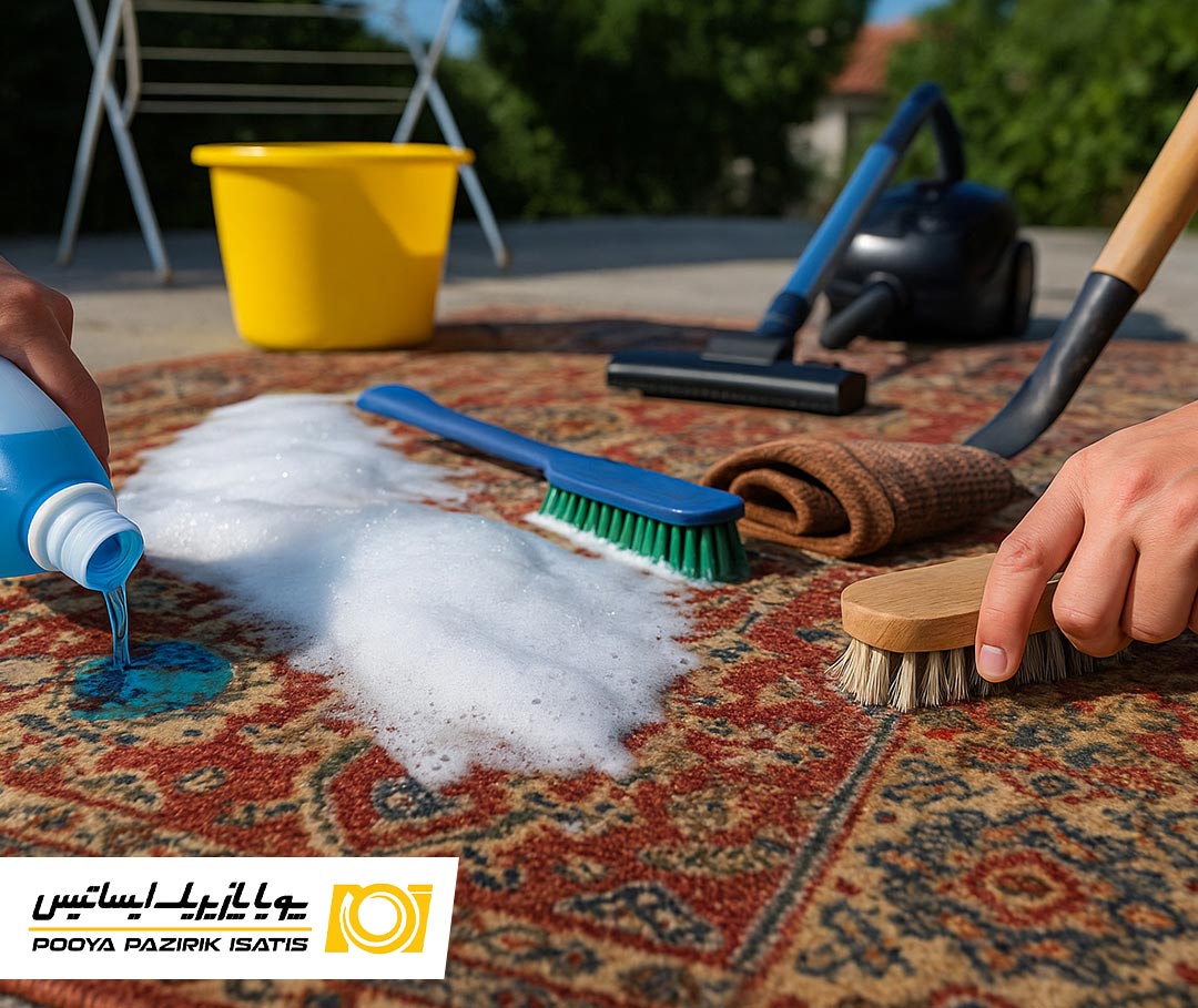 اشتباهات رایج در شستن فرش