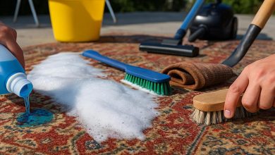 اشتباهات رایج در شستن فرش