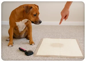 پیشگیری از لکه‌دار شدن فرش توسط حیوانات خانگی