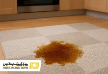 پاک کردن لکه روغن از روی فرش